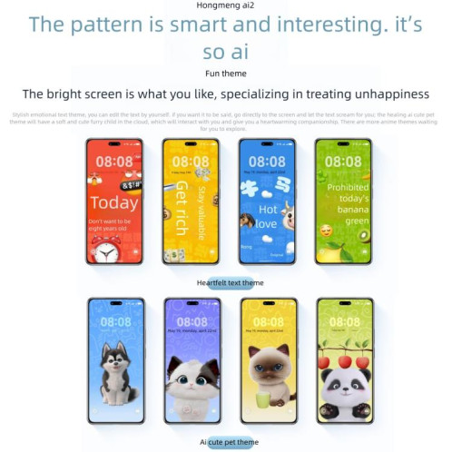 Huawei Nova 14 Pro Kunlun Glass, 12 Go + 512 Go, reconnaissance d'empreintes digitales latérale, écran 6,78 pouces, HarmonyOS 5.0, NFC, OTG, non compatible avec Google Play (blanc) SH909W188-022