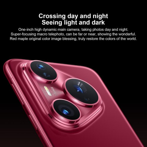 HUAWEI Pura 80 Pro+, 16 Go + 1 To, reconnaissance d'empreintes digitales latérale, écran 6,8 pouces, HarmonyOS 5.1, NFC, OTG, non compatible avec Google Play (noir) SH401B572-019