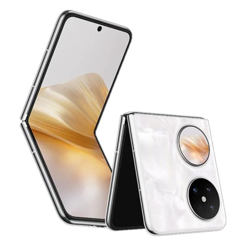 HUAWEI Pocket 2 Premium Edition, 12 Go + 512 Go, 6,94 pouces + 1,15 pouce, HarmonyOS 4.3 Octa Core, OTG, NFC, non compatible avec Google Play (Blanc) SH404W1063-018