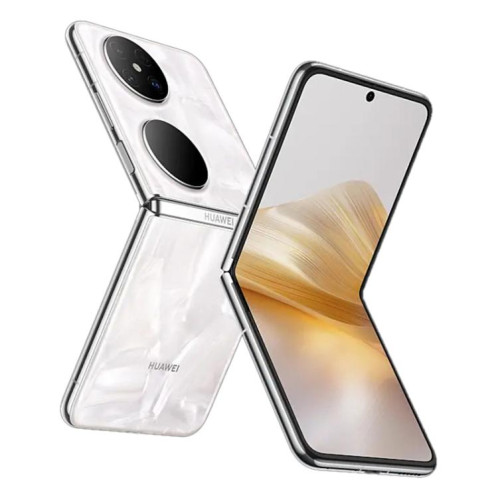 HUAWEI Pocket 2 Premium Edition, 12 Go + 512 Go, 6,94 pouces + 1,15 pouce, HarmonyOS 4.3 Octa Core, OTG, NFC, non compatible avec Google Play (Blanc) SH404W1063-018