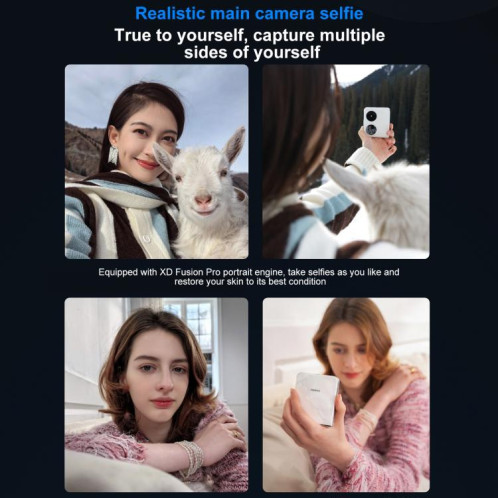 HUAWEI Pocket 2 Premium Edition, 12 Go + 512 Go, 6,94 pouces + 1,15 pouce, HarmonyOS 4.3 Octa Core, OTG, NFC, non compatible avec Google Play (Blanc) SH404W1063-018