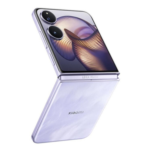 Xiaomi MIX Flip 2, 12 Go + 256 Go, 6,86 pouces + 4,01 pouces, Xiaomi HyperOS 2, Snapdragon 8 Elite Octa Core, NFC, réseau 5G (violet) SX405P215-025