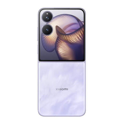 Xiaomi MIX Flip 2, 12 Go + 256 Go, 6,86 pouces + 4,01 pouces, Xiaomi HyperOS 2, Snapdragon 8 Elite Octa Core, NFC, réseau 5G (violet) SX405P215-025
