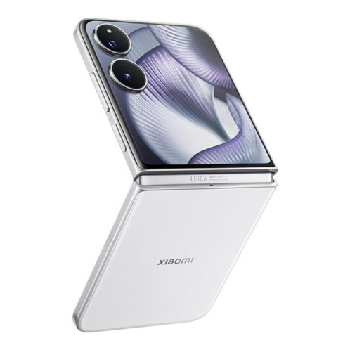 Xiaomi MIX Flip 2, 12 Go + 512 Go, 6,86 pouces + 4,01 pouces, Xiaomi HyperOS 2, Snapdragon 8 Elite Octa Core, NFC, réseau 5G (blanc) SX406W153-025
