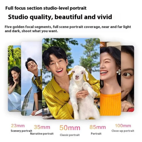 Vivo S30, 12 Go + 256 Go, écran 6,67 pouces, Android 15, Snapdragon 7 Gen 4 Octa Core, OTG, NFC, réseau 5G, compatible Google Play (jaune) SV420Y1303-028