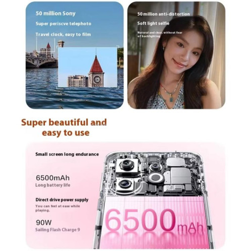 Vivo S30 Pro mini, 12 Go + 512 Go, écran 6,31 pouces, Android 15 Dimensity 9300+ Octa Core, OTG, NFC, réseau 5G, compatible Google Play (bleu) SV424L523-029