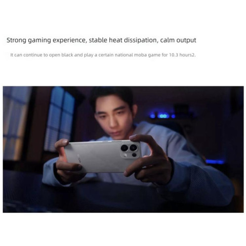 OPPO K12s 5G, 12 Go + 256 Go, écran 6,67 pouces, lecteur d'empreintes digitales, ColorOS 15.0, Snapdragon 6 Gen 4 Octa Core, NFC, réseau 5G (argent) SO436S1410-022