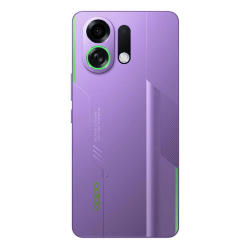OPPO K13 Turbo Pro 5G, 12 Go + 256 Go, écran 6,8 pouces, lecteur d'empreintes digitales, ColorOS 15.0, Snapdragon 8s Gen 4 Octa Core, NFC, OTG, réseau 5G (violet) SO441P1945-023