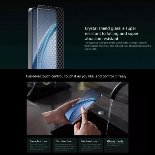 OPPO K13 Turbo Pro 5G, 12 Go + 256 Go, écran 6,8 pouces, lecteur d'empreintes digitales, ColorOS 15.0, Snapdragon 8s Gen 4 Octa Core, NFC, OTG, réseau 5G (violet) SO441P1945-023