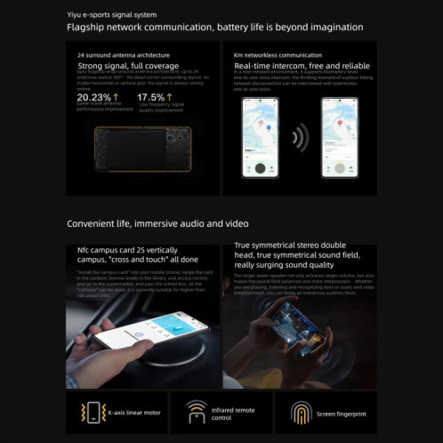 Vivo iQOO Z10 Turbo+, 16 Go + 256 Go, écran 6,78 pouces, Android 15, OriginOS 5, Dimensity 9400+, Octa Core, OTG, NFC, réseau 5G, compatible Google Play (gris) SV455H174-016
