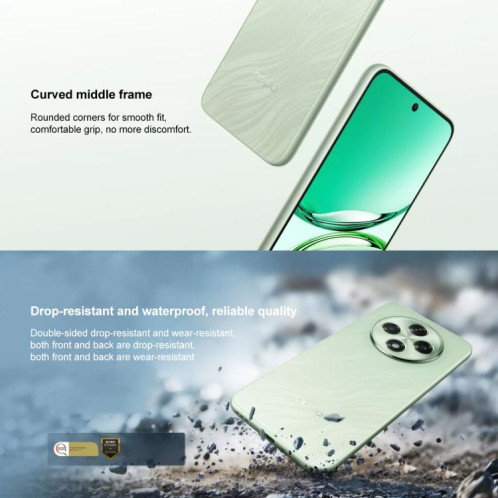 OPPO A3, 12 Go + 256 Go, écran empreinte digitale, 6,7 pouces ColorOS 14.0 Qualcomm Snapdragon 695 5G Octa Core, OTG, réseau : 5G (violet) SO812P66-014