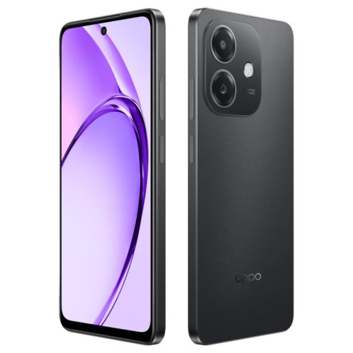 OPPO A3i 5G, 8 Go + 128 Go, lecteur d'empreintes digitales latéral, 6,67 pouces ColorOS 14.0 Dimensity 6300 Octa Core, réseau : 5G (noir) SO814B208-010
