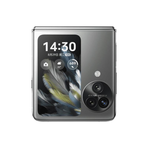 OPPO Find N3 Flip AI, 12 Go + 256 Go, Face ID et identification d'empreintes digitales latérales, écran 6,8 pouces + 3,26 pouces ColorOS 13.2 Dimensity 9200 Octa Core, réseau : 5G (noir) SO817B1505-019