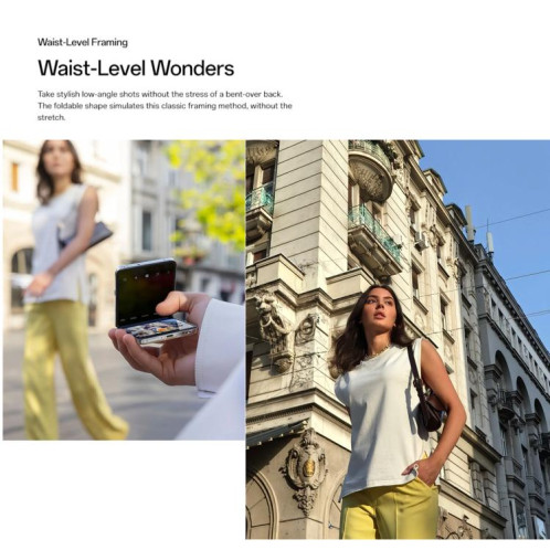 OPPO Find N3 Flip AI, 12 Go + 256 Go, Face ID et identification d'empreintes digitales latérales, écran 6,8 pouces + 3,26 pouces ColorOS 13.2 Dimensity 9200 Octa Core, réseau : 5G (rose) SO817F86-019
