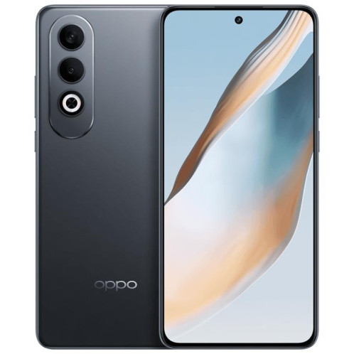 OPPO K12 Plus, 12 Go + 256 Go, écran empreinte digitale, 6,7 pouces ColorOS 14.0 Qualcomm Snapdragon 7 Gen 3 Octa Core, OTG, NFC, réseau : 5G (noir) SO823B1147-017