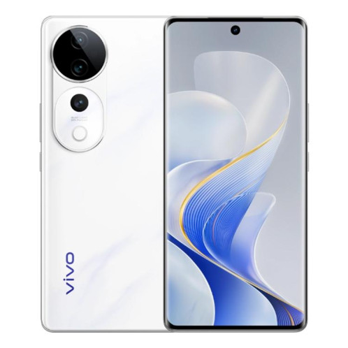 vivo S19 Pro, 12 Go + 256 Go, Face ID / Identification par empreinte digitale à l'écran, 6,78 pouces Android 14 Dimensity 9200+ Octa Core, OTG, NFC, Réseau : 5G (Blanc) SV835W312-011