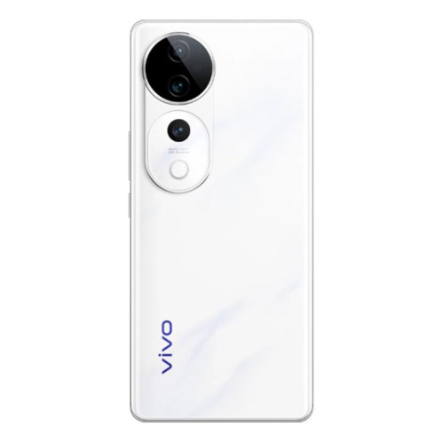 vivo S19 Pro, 12 Go + 256 Go, Face ID / Identification par empreinte digitale à l'écran, 6,78 pouces Android 14 Dimensity 9200+ Octa Core, OTG, NFC, Réseau : 5G (Blanc) SV835W312-011