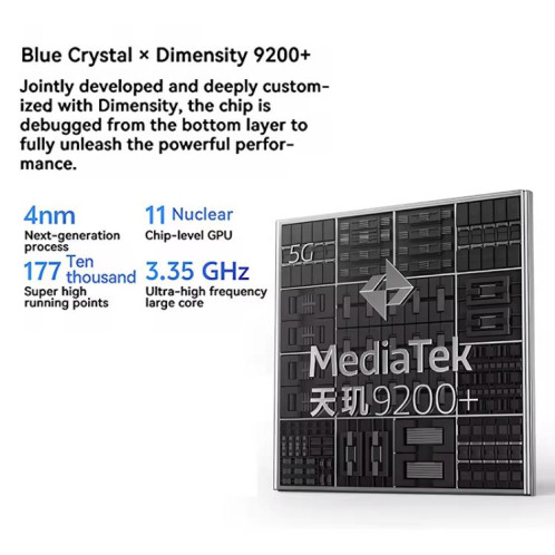 vivo S19 Pro, 12 Go + 256 Go, Face ID / Identification par empreinte digitale à l'écran, 6,78 pouces Android 14 Dimensity 9200+ Octa Core, OTG, NFC, Réseau : 5G (Gris) SV835H1914-011