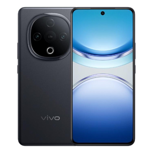 vivo Y300, 8 Go + 128 Go, Face ID / Identification par empreinte digitale à l'écran, 6,77 pouces Android 15 OriginOS 5 Dimensity 6300 Octa Core, OTG, Réseau : 5G (Noir) SV846B1582-010