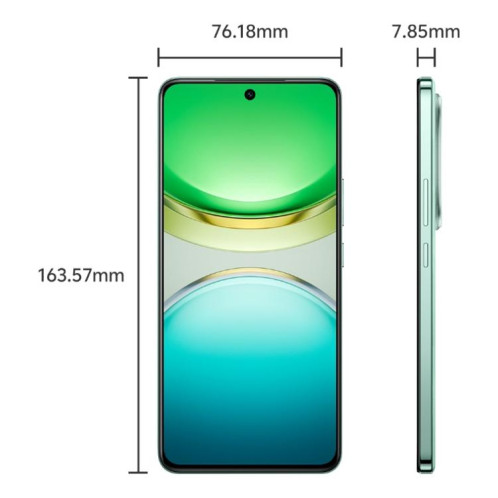 vivo Y300, 8 Go + 128 Go, Face ID / Identification par empreinte digitale à l'écran, 6,77 pouces Android 15 OriginOS 5 Dimensity 6300 Octa Core, OTG, Réseau : 5G (Cyan) SV46QC704-010