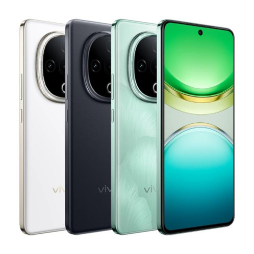vivo Y300, 8 Go + 256 Go, Face ID / Identification par empreinte digitale à l'écran, 6,77 pouces Android 15 OriginOS 5 Dimensity 6300 Octa Core, OTG, Réseau : 5G (Cyan) SV47QC888-010