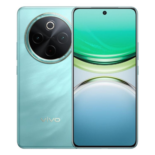 vivo Y300 Pro, 8 Go + 128 Go, Face ID / Identification par empreinte digitale à l'écran, 6,77 pouces Android 14 OriginOS 4 Snapdragon 6 Gen 1 Octa Core, OTG, Réseau : 5G (Cyan) SV50QC1018-011
