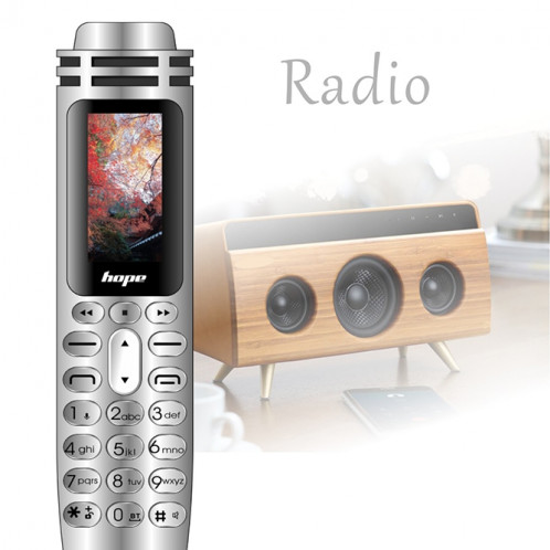 AK007 téléphone mobile, stylo enregistreur à clip arrière multifonctionnel avec réduction de bruit à distance avec écran couleur de 0,96 pouce, double carte SIM double veille, prise en charge Bluetooth, GSM, SH993R1945-015