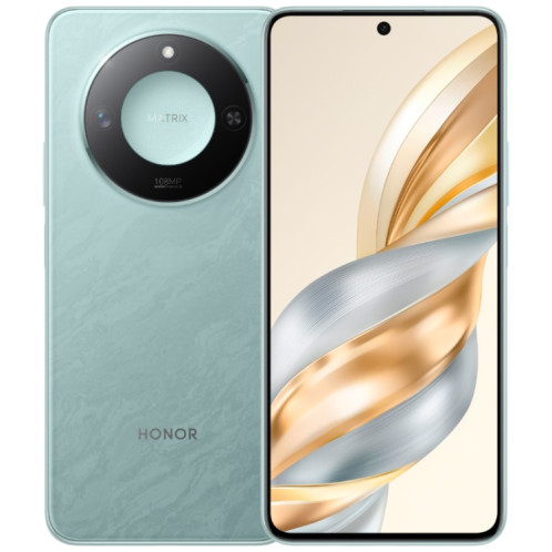 Honor X60, 8 Go + 128 Go, lecteur d'empreintes digitales latéral, 6,8 pouces MagicOS 8.0 Dimensity 7025-Ultra Octa Core, réseau : 5G, OTG, prise en charge de Google Play (vert) SH10QC1295-010