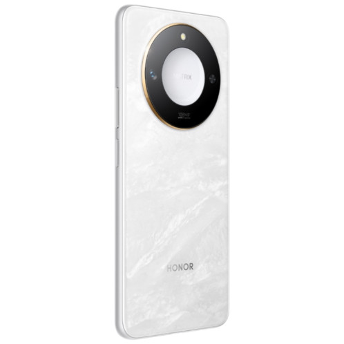 Honor X60, 8 Go + 128 Go, lecteur d'empreintes digitales latéral, 6,8 pouces MagicOS 8.0 Dimensity 7025-Ultra Octa Core, réseau : 5G, OTG, prise en charge de Google Play (blanc) SH810W445-010