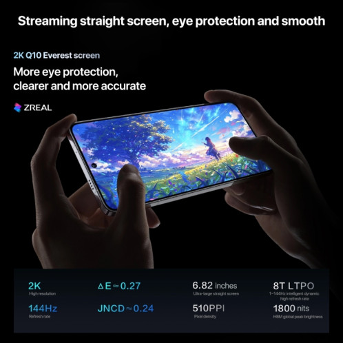 vivo iQOO 13, 12 Go + 512 Go, Face ID / Identification par empreinte digitale à l'écran, 6,82 pouces Android 15 OriginOS 5 Snapdragon 8 Elite Octa Core, OTG, NFC, Réseau : 5G, Prise en charge de Google Play (Gris) SV831H88-014