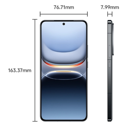 vivo iQOO 13, 16 Go + 512 Go, Face ID / Identification par empreinte digitale à l'écran, 6,82 pouces Android 15 OriginOS 5 Snapdragon 8 Elite Octa Core, OTG, NFC, Réseau : 5G, Prise en charge de Google Play (Noir) SV834B1128-014
