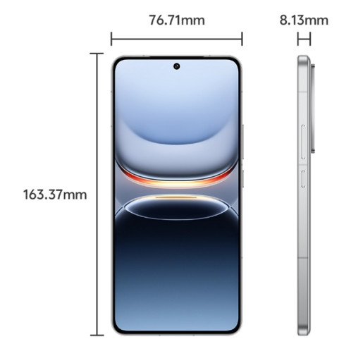 vivo iQOO 13, 16 Go + 512 Go, Face ID / Identification par empreinte digitale à l'écran, 6,82 pouces Android 15 OriginOS 5 Snapdragon 8 Elite Octa Core, OTG, NFC, Réseau : 5G, Prise en charge de Google Play (Blanc) SV834W1141-014