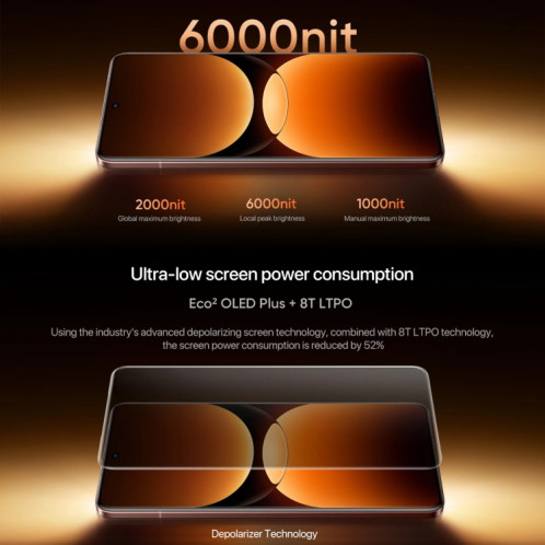 Realme GT7 Pro, 16 Go + 1 To, 6,78 pouces Android 15 / Realme UI 6.0 Snapdragon 8 Elite Octa Core, NFC, Réseau : 5G, Prise en charge de Google Play (Mars Orange) SR842E1211-025