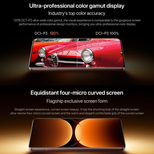 Realme GT7 Pro, 16 Go + 1 To, 6,78 pouces Android 15 / Realme UI 6.0 Snapdragon 8 Elite Octa Core, NFC, Réseau : 5G, Prise en charge de Google Play (Mars Orange) SR842E1211-025