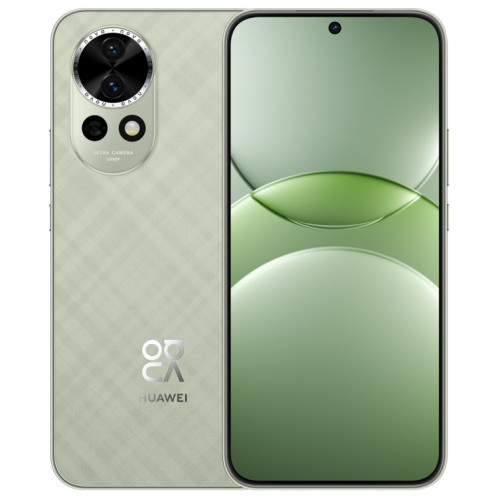 Huawei nova 13, 12 Go + 1 To, identification par empreinte digitale sur l'écran, 6,7 pouces HarmonyOS 4.2, NFC, OTG, ne prend pas en charge Google Play (vert) SH920G1111-015