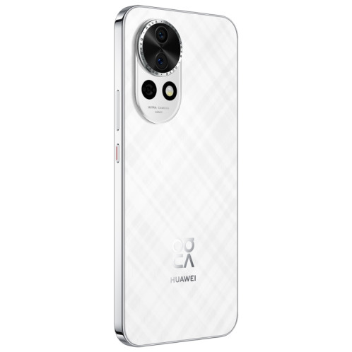 Huawei nova 13, 12 Go + 512 Go, identification par empreinte digitale sur l'écran, 6,7 pouces HarmonyOS 4.2, NFC, OTG, ne prend pas en charge Google Play (blanc) SH922W324-015
