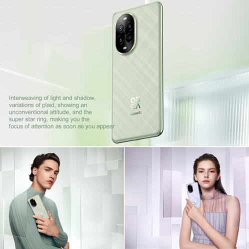 Huawei nova 13 Pro, 12 Go + 1 To, identification par empreinte digitale sur l'écran, 6,76 pouces HarmonyOS 4.2, NFC, OTG, ne prend pas en charge Google Play (violet) SH923P1133-018