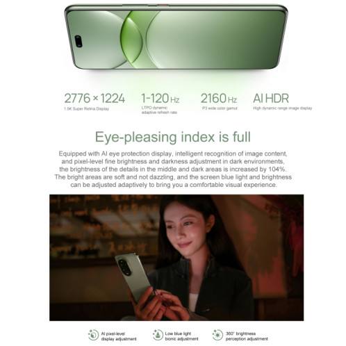 Huawei nova 13 Pro, 12 Go + 256 Go, identification par empreinte digitale sur l'écran, 6,76 pouces HarmonyOS 4.2, NFC, OTG, ne prend pas en charge Google Play (noir) SH924B489-018