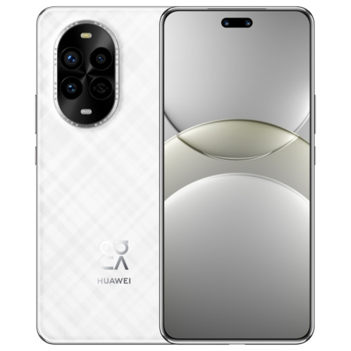 Huawei nova 13 Pro, 12 Go + 512 Go, identification par empreinte digitale sur l'écran, 6,76 pouces HarmonyOS 4.2, NFC, OTG, ne prend pas en charge Google Play (blanc) SH925W392-018