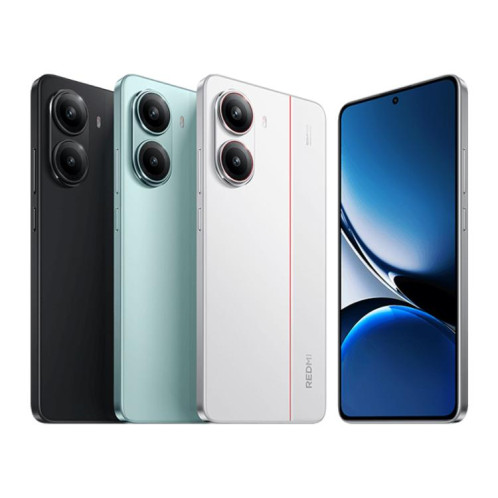 Xiaomi REDMI Turbo 4, 16 Go + 256 Go, 6,67 pouces Xiaomi HyperOS 2 Dimensity 8400-Ultra Octa Core 3,0 GHz, NFC, Réseau : 5G (Bleu) SX992L287-015