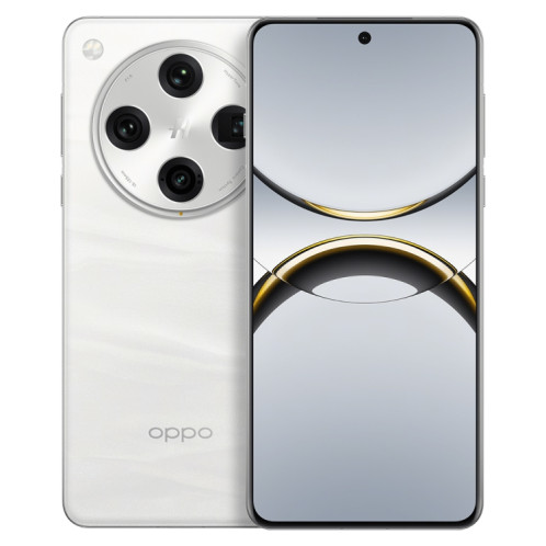 OPPO Find X8 Pro AI Phone Satellite Communication Edition, 16 Go + 1 To, Écran d'empreintes digitales, 6,78 pouces ColorOS 15 Dimensity 9400 Octa Core jusqu'à 3,626 GHz, NFC, OTG, Réseau : 5G (Blanc) SO218W246-020