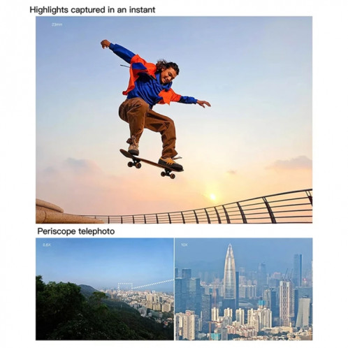 vivo iQOO 12, triple caméra arrière, 16 Go + 1 To, Face ID / Identification par empreinte digitale, 6,78 pouces Android 14 OriginOS 4 Snapdragon 8 Gen 3 Octa Core, OTG, NFC, Réseau : 5G, Prise en charge de Google Play SV502B583-016