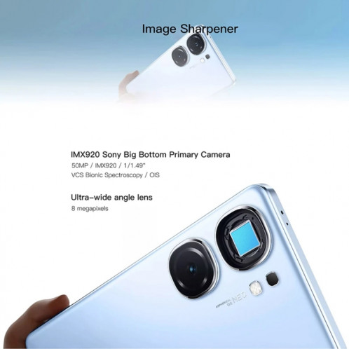 vivo iQOO Neo9, double caméra arrière, 12 Go + 256 Go, identification faciale / identification par empreinte digitale, 6,78 pouces Android 14 OriginOS 4 Snapdragon 8 Gen 2 Octa Core, OTG, NFC, réseau : 5G, prise en SV507L444-015