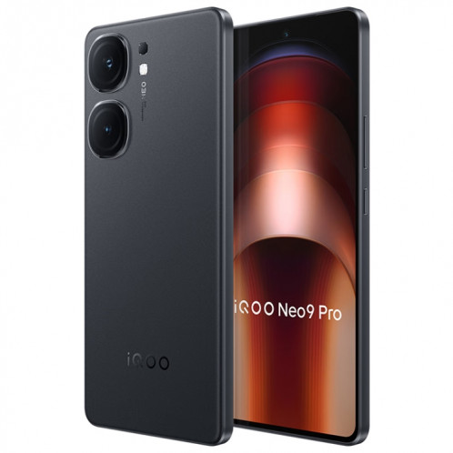 vivo iQOO Neo9 Pro, double caméra arrière, 16 Go + 512 Go, identification faciale/identification par empreinte digitale, 6,78 pouces Android 14 OriginOS 4 Dimensity 9300 Octa Core, OTG, NFC, réseau : 5G, prise en SV514B858-012