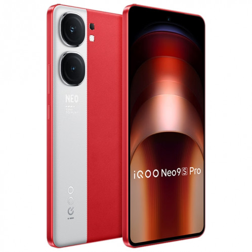 vivo iQOO Neo9S Pro, double caméra arrière, 12 Go + 512 Go, identification faciale / empreinte digitale, 6,78 pouces Android 14 OriginOS 4 Dimensity 9300+ Octa Core, OTG, NFC, réseau : 5G, prise en charge de Google SV516R919-011