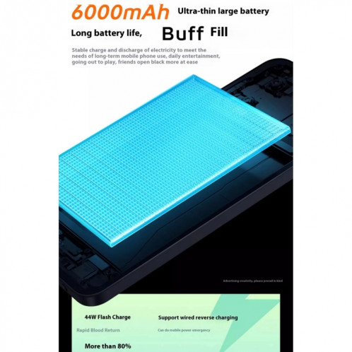 vivo iQOO Z9x, double caméra arrière, 8 Go + 256 Go, identification par empreinte digitale sur écran Face ID, 6,72 pouces Android 14.0 OriginOS 4 Snapdragon 6 Gen 1 Octa Core 2,2 GHz, OTG, réseau : 5G, prise en SV528B312-017