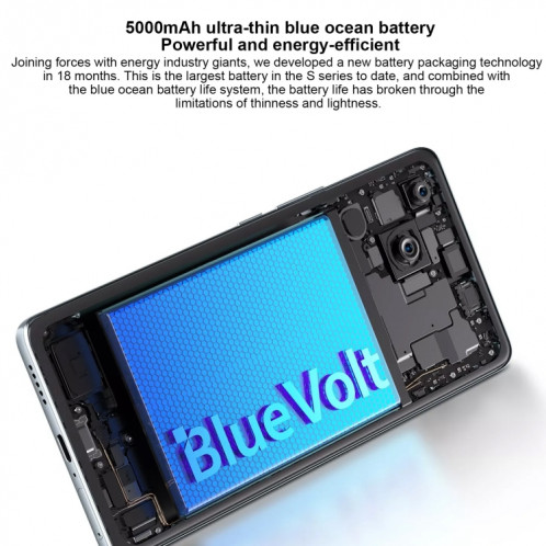 vivo S18, double caméra arrière, 16 Go + 512 Go, identification par empreinte digitale sur écran Face ID, 6,78 pouces Android 14.0 OriginOS 4 Snapdragon 7 Gen 3 Octa Core 2,63 GHz, OTG, NFC, réseau : 5G, prise en SV533B169-014