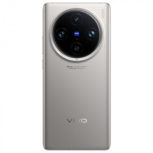 vivo X100s Pro, triple caméra arrière, 12 Go + 256 Go, identification faciale / identification par empreinte digitale, 6,78 pouces Android 14 OriginOS 4 Dimensity 9300+ Octa Core, OTG, NFC, réseau : 5G, prise en SV45TC410-014
