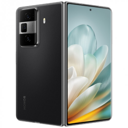 Honor Magic Vs3, 12 Go + 512 Go, identification par empreinte digitale latérale 7,92 pouces + 6,43 pouces MagicOS 8.0.1 Snapdragon 8 Gen 2 Octa Core, réseau : 5G, OTG, NFC (noir) SH579B1971-011
