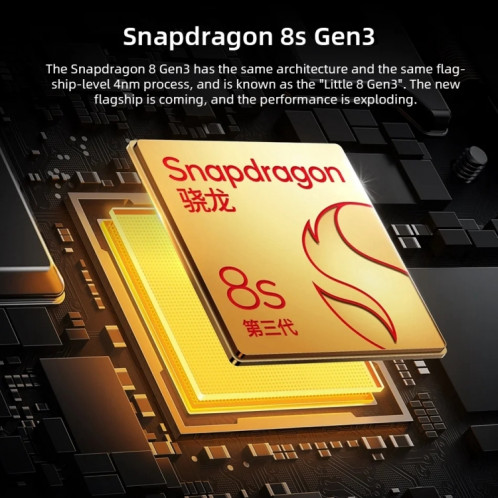 Realme GT Neo6, 16 Go + 1 To, 6,78 pouces Realme UI 5.0 Snapdragon 8s Gen 3 Octa Core, NFC, réseau : 5G, compatible Google Play (argent) SR582S954-09